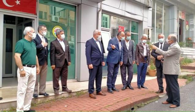 Kaymakam dan ziyaret.