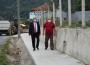 “120 METRE MENFEZ VE 2 KM. YAYA KALDIRIMI YAPILIYOR”