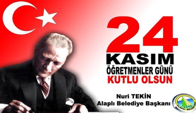 Başkan Tekin “Öğretmenler Günü'nü kutluyorum...”
