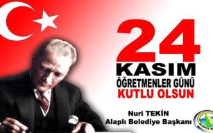 Başkan Tekin “Öğretmenler Günü'nü kutluyorum...”