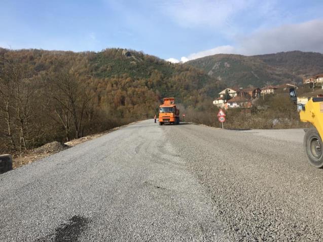 Asfalt tamamlandı… Yol hizmete açıldı…