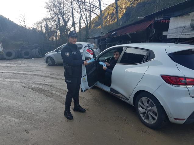 Yenice Emniyeti sürücüleri dolandırıcılara karşı uyardı