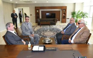 Posbıyık'tan Başkan Vergili'ye ziyaret