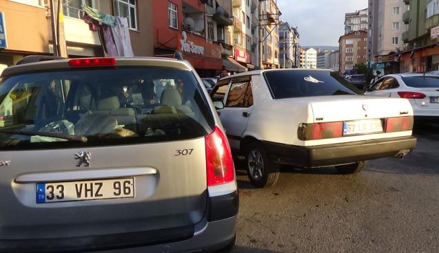 Ereğli ilçesinde meydana gelen trafik kazası