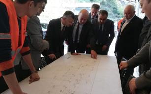 Vali Bektaş, Kilimli’de incelemelerde bulundu