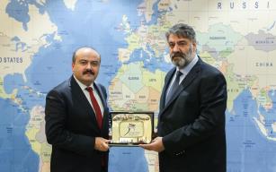 Tarım ve Orman Bakan Yardımcısı Fatih Metin’den Rektör Polat