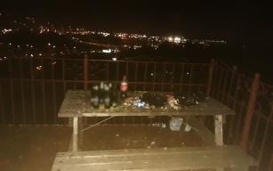 Seyir terasıydı, meyhane oldu