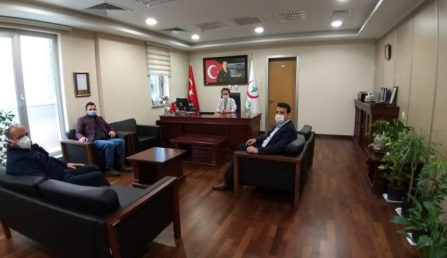 Çakır, Başhekim Türkeli’ni ziyaret etti