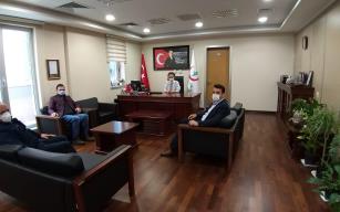 Çakır, Başhekim Türkeli’ni ziyaret etti