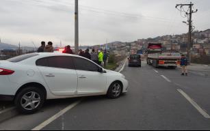 Zonguldak Ereğli İlçesi'nde otomobil kazası 