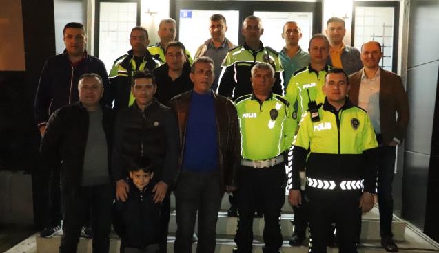 Trafikciler iftarda...