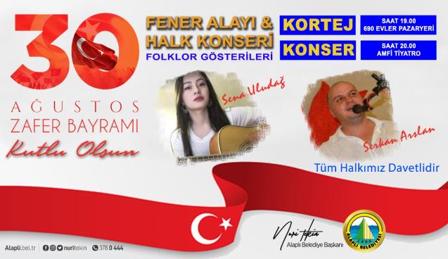 FENER ALAYI VE HALK KONSERİNE DAVET