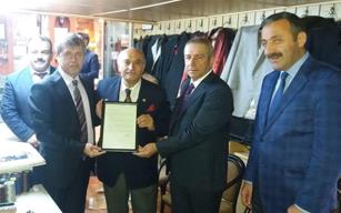 Vali Çınar Yılın Ahisi’ni ziyaret etti