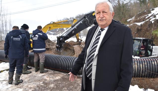 KIZILCAPINAR SU İSALE HATTINDA ARIZA OLDU