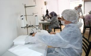 KDZ. EREĞLİ BELEDİYESİ MASKE ÜRETİYOR
