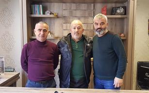 Azman’dan ATEŞ HATTI’na ziyaret…