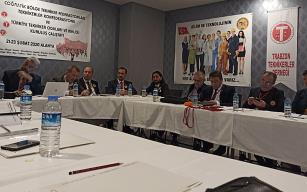 ÇALIŞTAY'DA ÖNEMLİ KARARLAR ALINDI...