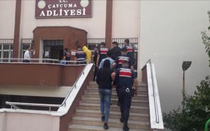 Akü hırsızları yakayı ele verdi