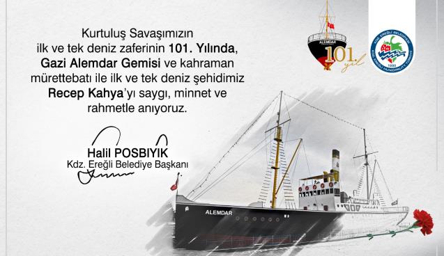 ALEMDAR BAĞIMSIZLIK MÜCADELESİNİN SİMGESİDİR