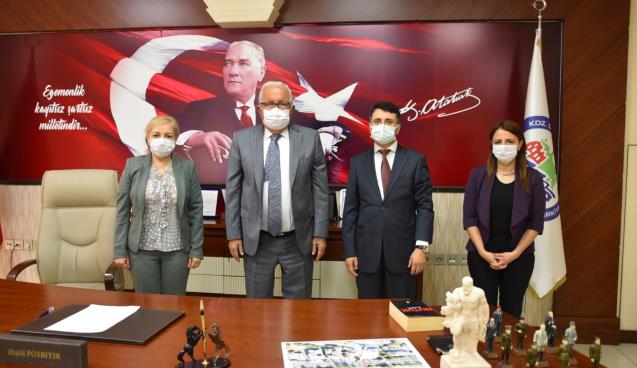 TURİZM FAKÜLTESİ DEKANI  ,POSBIYIK’I ZİYARET ETTİ