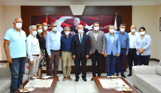 Çorumluoğlu'ndan Ereğli Belediyesine veda ziyareti