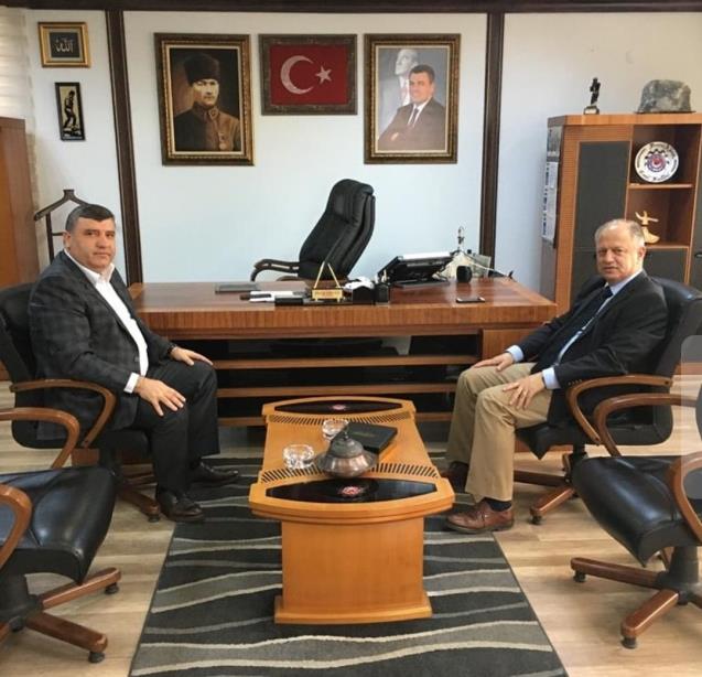 Çorumluoğlu’ndan Ercan’a ziyaret…