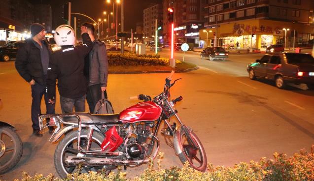 Zonguldak’ın Ereğli ilçesinde motosiklet ile cipin