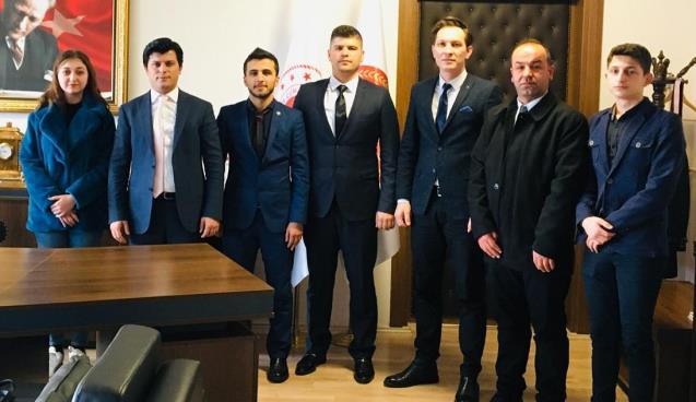 Ülkücülerden ziyaret...