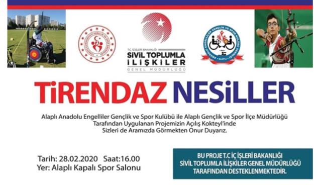 Okçuluk kursu başlıyor…