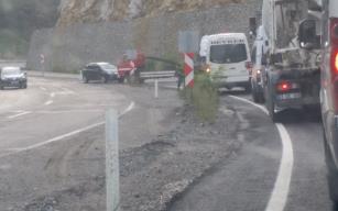 Ankara yolunda kaza
