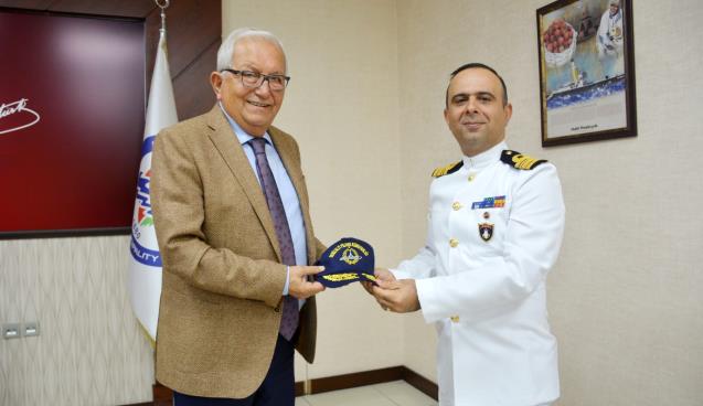 Posbıyık komutanları ağırladı..