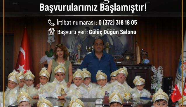 Sünnet kayıtları başladı.