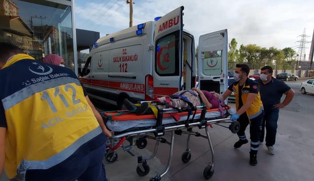 Tarım Aracı Devrildi...