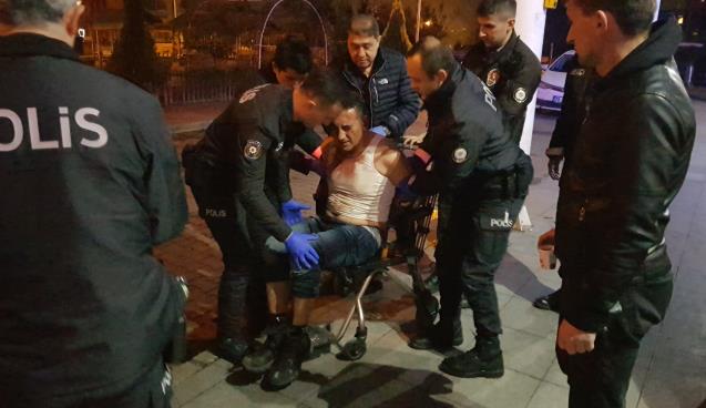 alkollü sürücünün çarptığı trafik polisi yaralandı