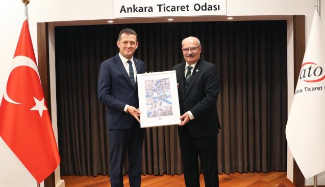 Ürkmezer ATO Başkanını ziyaret etti