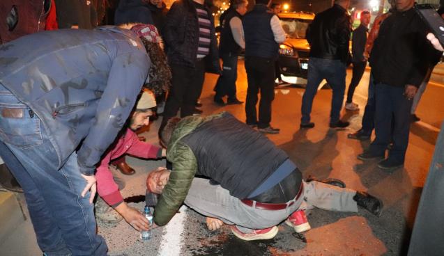 Yolun karşısına geçmek istemişti!..