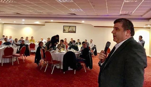 Kaynaşma yemeğinde biraraya geldiler...