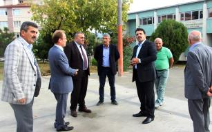 Çakır okullarda incelemelerde bulundu..