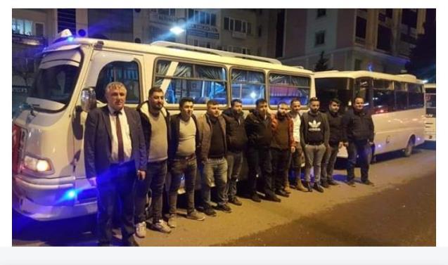 Davutlar Birlik Minibüslerinden Acil Çağrı