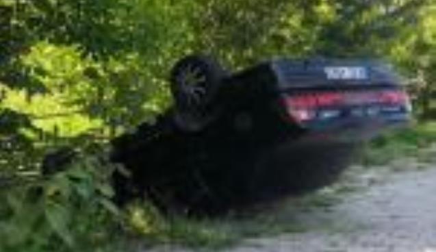 KONTROLDEN ÇIKAN ARAÇ TAKLA ATARAK DURABİLDİ