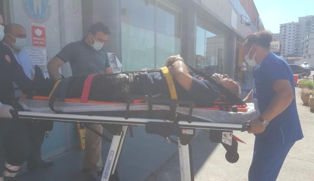2 metre yükseklikten düştü