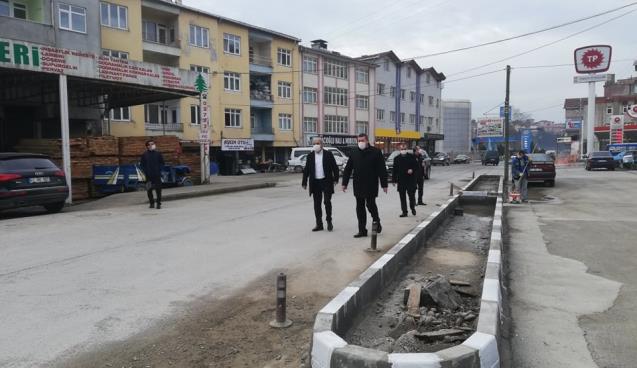 MOLLABEY YOLUNDA IŞIKLI KAVŞAK ÇALIŞMASI..
