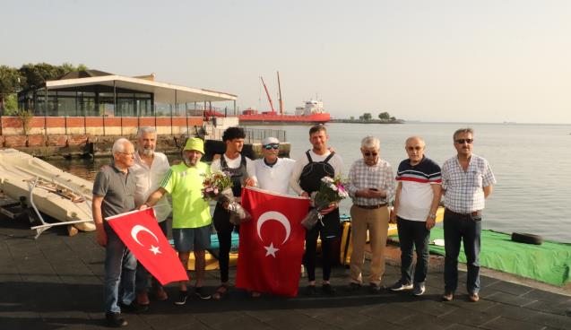 6 Günde Ereğli'Ye Ulaştı.