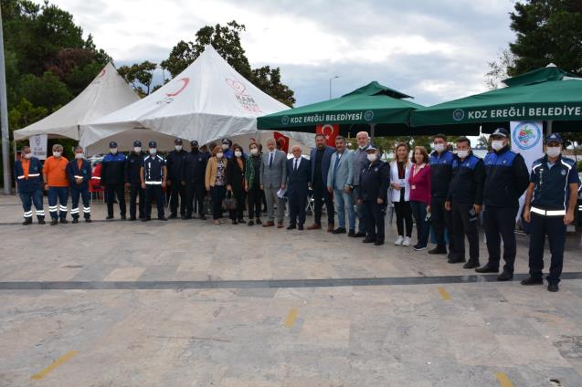 KDZ. EREĞLİ BELEDİYESİ, KAN VERDİ!