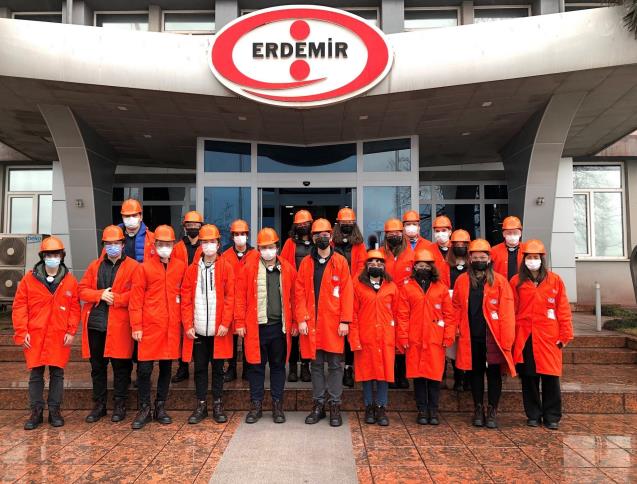 Lise öğrencileri Erdemir’i tanıma fırsatı buldu
