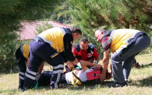 Gerçeğini aratmayan tatbikat..