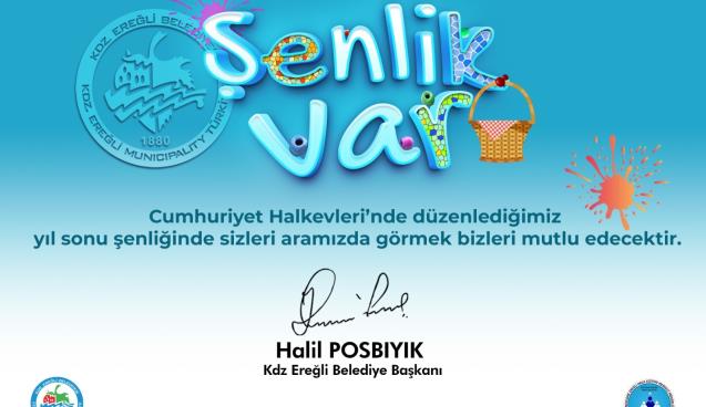 CUMHURİYET HALK EVLERİ’NDE YIL SONU ŞENLİĞİ VAR!