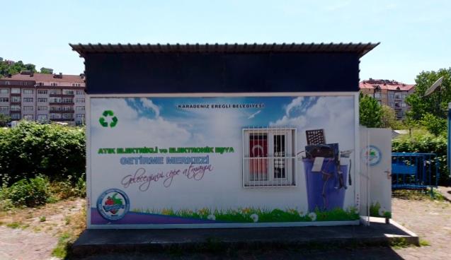 30 TON ELEKTRONİK ATIK GERİ DÖNÜŞÜME GÖNDERİLDİ