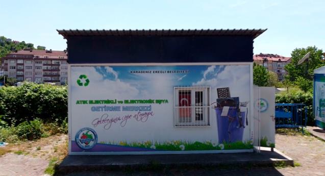 30 TON ELEKTRONİK ATIK GERİ DÖNÜŞÜME GÖNDERİLDİ
