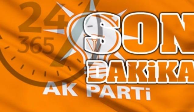 Ak Parti’de istifa...